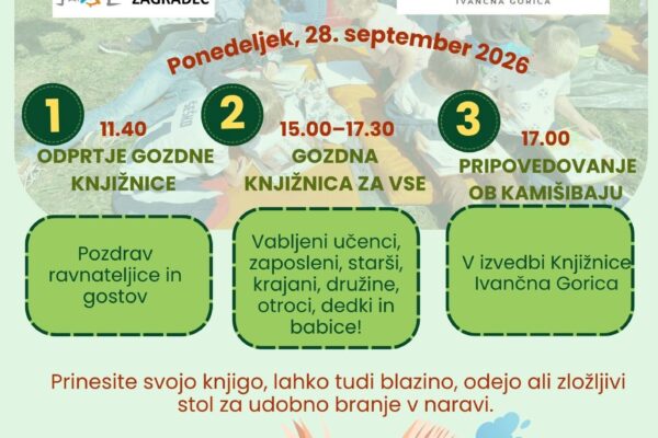 Gozdna knjižnica v Zagradcu
